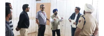 lok sabha elections 2024   general  police observers conduct extensive tour of udhampur district