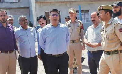 preparations in polling stations near loc in poonch reviewed