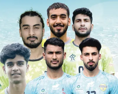 6 downtown heroes fc players selected for j k s santosh trophy squad