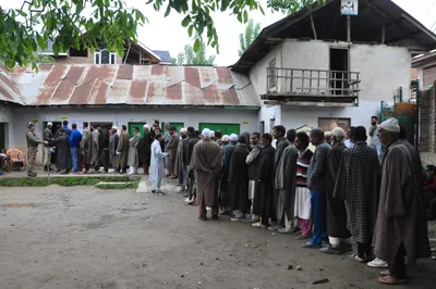 vote and voice over violence   budgam’s young voters see ballot as tool for peace  prosperity