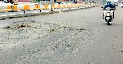 dilapidated roads  defunct drainage system pester people in srinagar