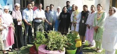 smhs hospital goes green  launches massive sanitation drive