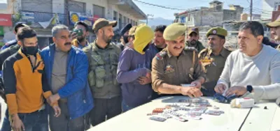 banned drugs seized in rajouri  2 arrested  police