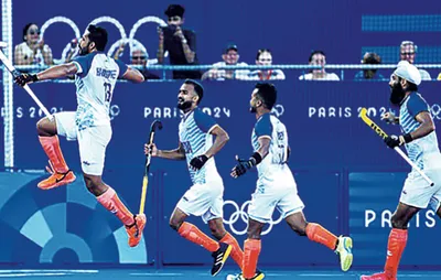 hockey team s resilience shines as india bags 4th medal at paris olympics