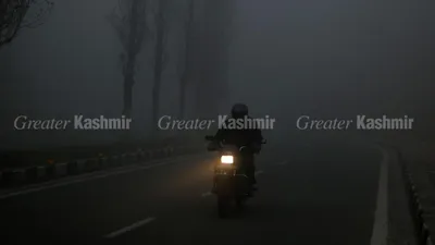 flight operations disrupted by dense fog in srinagar
