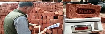 excise deptt conducts several raids on brick kilns at pulwama