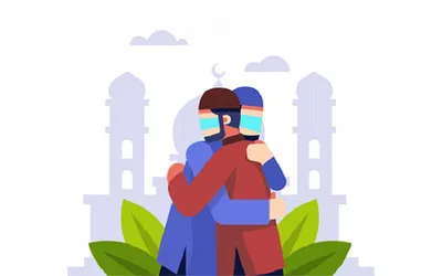 eid sans hugs  handshakes and social gatherings