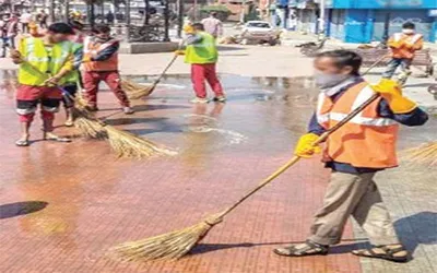 dlsa srinagar organises cleanliness drive