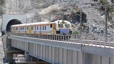 kashmir rail project nearing completion  will be inaugurated soon  minister