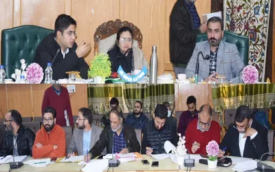 ssr of photo electoral rolls   progress reviewed in pulwama  shopian