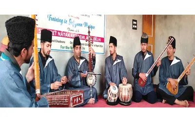 workshop on sufiyana music concludes at chadoora