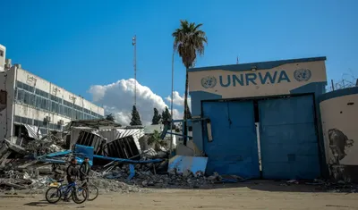 israel bans unrwa  striking blow to an already crippled aid supply in gaza