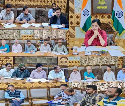 progress of national highway project reviewed in kupwara