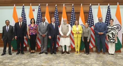 deeply value india us comprehensive global strategic partnership  pm modi