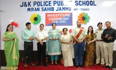 investiture ceremony held at police public school miran sahib in jammu