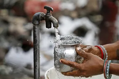 drinking water shortage hits tral village residents