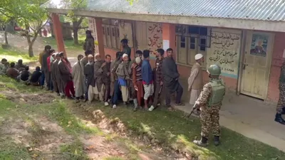 nearly 24 percent voter turnout recorded in anantnag rajouri pc till 11 am