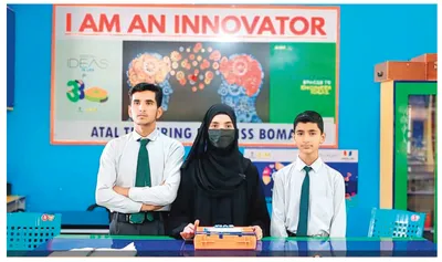 sopore students develop school voting machine