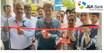 j k bank commissions atm at its greater noida branch