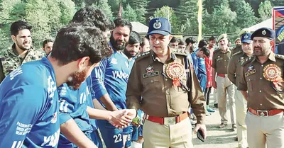 police martyrs football tournament inaugurated in kupwara