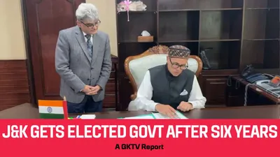 j k gets elected govt after six years   gktv report