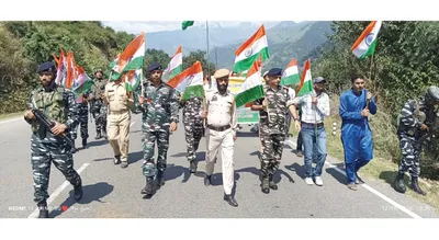 security forces sensitise students about nationalism amid ongoing tiranga rally campaign