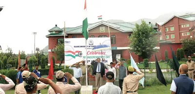 iust vc presides over independence day function