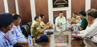 traffic management strategy reviewed in rajouri