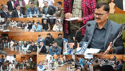 developmental works  major initiatives reviewed in shopian