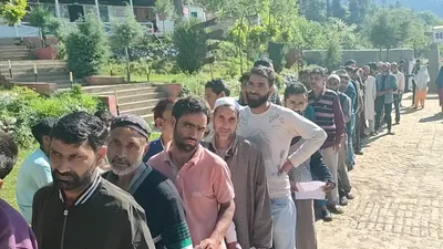 rizwan geelani of gktv brings us the latest on election trends from baramulla
