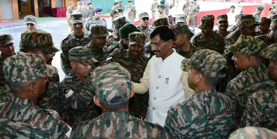 mos defence visits chinar corps  reviews operational readiness