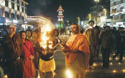 lal chowk witnesses festivities on lal chowk witnesses festivities on diwali