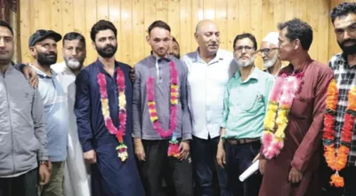 usman majid files nomination papers  from bandipora