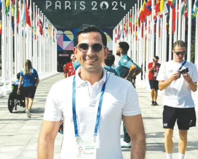 arhan bagati joins paris paralympic games as awareness   impact ambassador