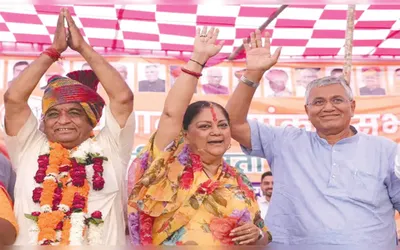 rajasthan assembly polls   bjp  vasundhara and the victory