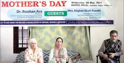 j k yateem foundation observes mother’s day