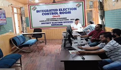 srinagar admin establishes control room to scrutinize election related content