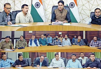 district admin kishtwar prepares for urs