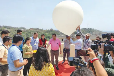 radio sonde launched from isro centre  cuj