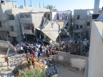 22 killed in shelling near icrc office in gaza