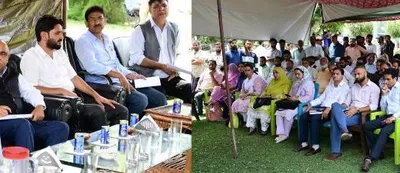 authorities hold public darbar in manasbal to address developmental grievances