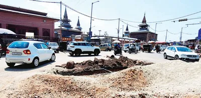 slow pace of smart city works pester srinagarites