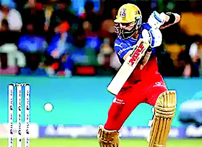 virat kohli hones his signature drives  lofted strokes ahead of mi clash