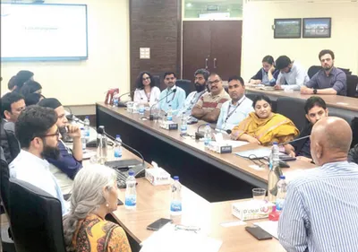 smvdu delegation visits iust