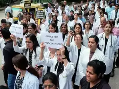 rallies over medic’s rape murder in kolkata  prominent personalities launch night long sit in