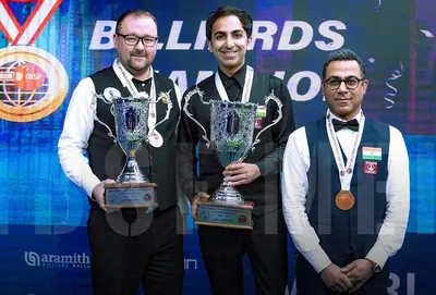 pankaj advani bags record 28th world billiards title