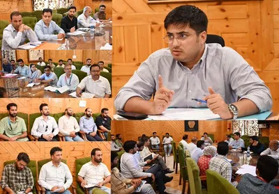 ddc shopian chairs district level banker s review committee meet