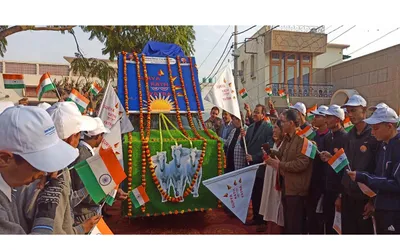 solar rath yatra flagged off