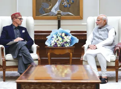 cm omar meets pm modi in delhi