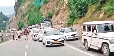 vehicular traffic movement disrupted for 2 hours at ramsu